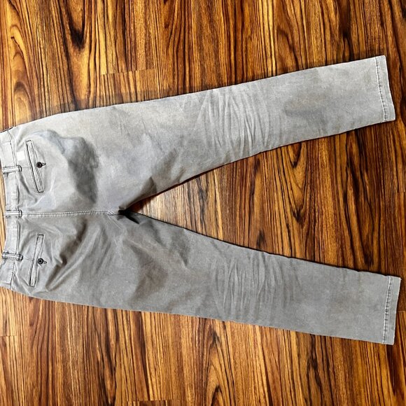 American Eagle Men's Chino Pants Grey Ne(x)t Level Flex Stretch 34x34 - Picture 2 of 4